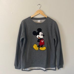 Disney Mickey Mouse grey sweatshirt size L